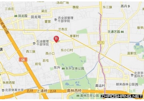 东北三环和亮马河路交汇处 二十一世纪大厦